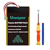 PS5 Dualsense Edge Battery, 1800mAh PS5 Edge Battery Replacement for Sony PS5 PlayStation 5 DualSense Edge Controller with Tool Set