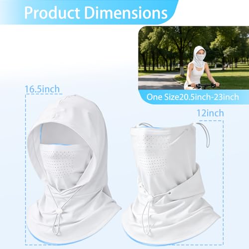 Pasamontañas de Verano para Mujer con Protección UV miniatura 2