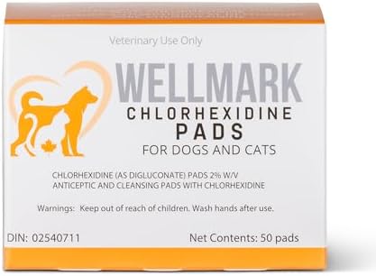 Wellmark Chlorhexidine Pads 50 Count