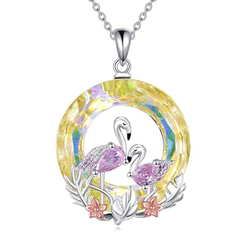 HOPEEZZ �t���~���S�l�b�N���X �����p �X�^�[�����O�V���o�[ �N���X�^�� �y���_���g �l�b�N���X �t���~���S �W���G���[�M�t�g �����p