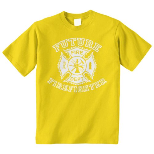 Threadrock Little Boys' Future Firefighter Toddler T-Shirt