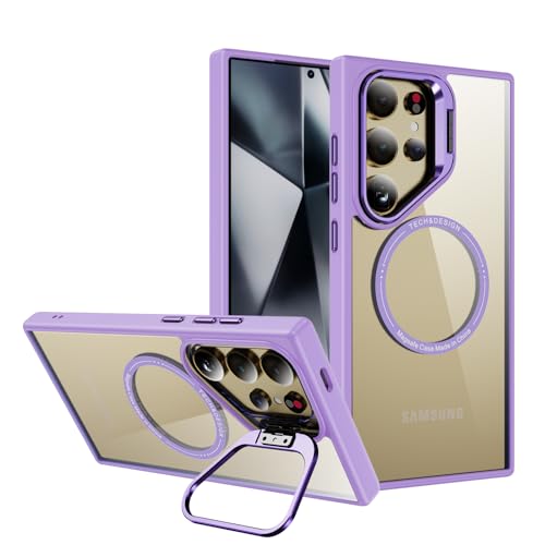 Coque béquille Samsung S24 Ultra protection antichoc compatible MagSafe mat