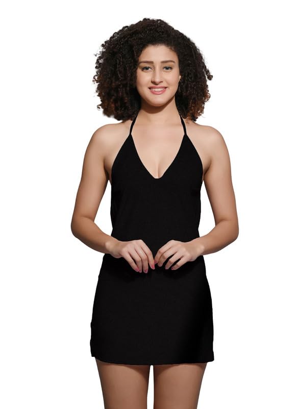 Love Maker Women Lycra U Neck Night Dress Lingerie for Women | Sexy Nightwear for Women | Nighty for Women Stylish | Baby Doll Lingerie Multicolour