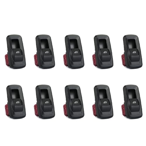 Commande de vitre Fiesta VI : lot de 10 interrupteurs 8A6T14529AA pour réparer vos boutons bloqués