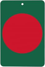Flag Of Bangladesh Car Air Fresheners Cards - 6 Pieces,Cardstock Scented Decor For Cars,Bedrooms, Closets