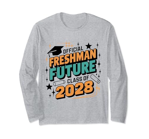 Freshman Future Class ufficiale 2028 Primo giorno del 9 ° grado Maglia a Manica