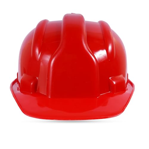 Image of Aktion AK H01 WHT Safety Helmets Nape Type, Color: Red, Pack of 50, IS 2925:1984