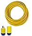 Ericson 1524P143A Assembled Cord Set, 1524-P Plug and 1624-C Connector, 14/3 SOW, NEMA L7-15, 277V/15 Amp, 25