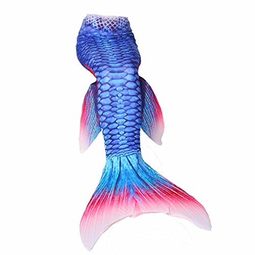 Adult Women Swimmable Mermaid Tail No Monofin Kids Girls Cos Gift 001 L