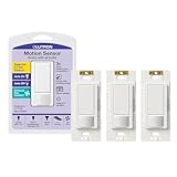 Maestro Sensor switch (3-Pack), 5A, No Neutral Required, Single-Pole or Multi-Location MS-OPS5MH-WH-3, White