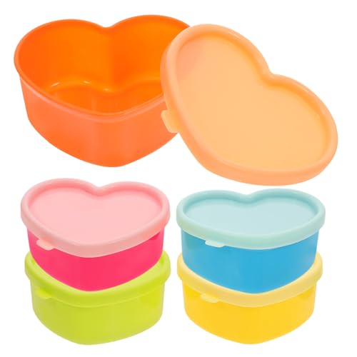 Luxshiny Mini Sauce Box Set of 5 2.99 X 2.36 X 1.37 in Pp