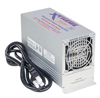 Xtreme Heaters Industrial Enclosure Heater | Certified Freeze Protection for Backflow Enclosures, Electrical cabinets Well & Pump Houses, Air Compressor Enclosure & More (1000W (50-65))