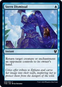Magic: The Gathering - Stern Dismissal - Foil - Theros Beyond Death