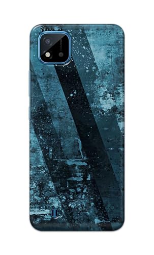 Image of Printed Hard Back Cover for Realme C20 Back Cover (Rugged Background -J1) -190724(EA)