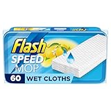 Flash Speedmop Floor Cleaner Antibac Lemon Wet Floor Cleaning Wipes, 6 X 10