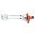 BFDIEEM 1800W Electric Mortar Mixer,Electric Double Agitators Concrete Cement Mixer Machine with Adjustable Speed Grout Mud Mortar Stirrer Drill Paint Mixer Stirring Tool AC 110V