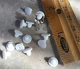 Rubber Clip On Earring Super Soft Silicone Cushion Pads (50)