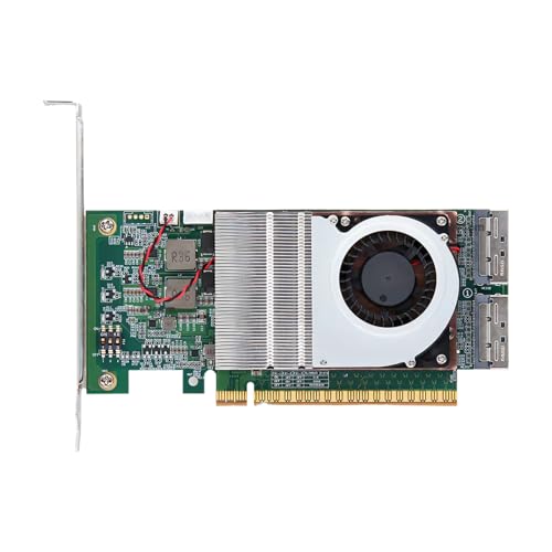 Adaptateur PCIe 5.0 Retimer X16 sécurisant le transfert longue distance