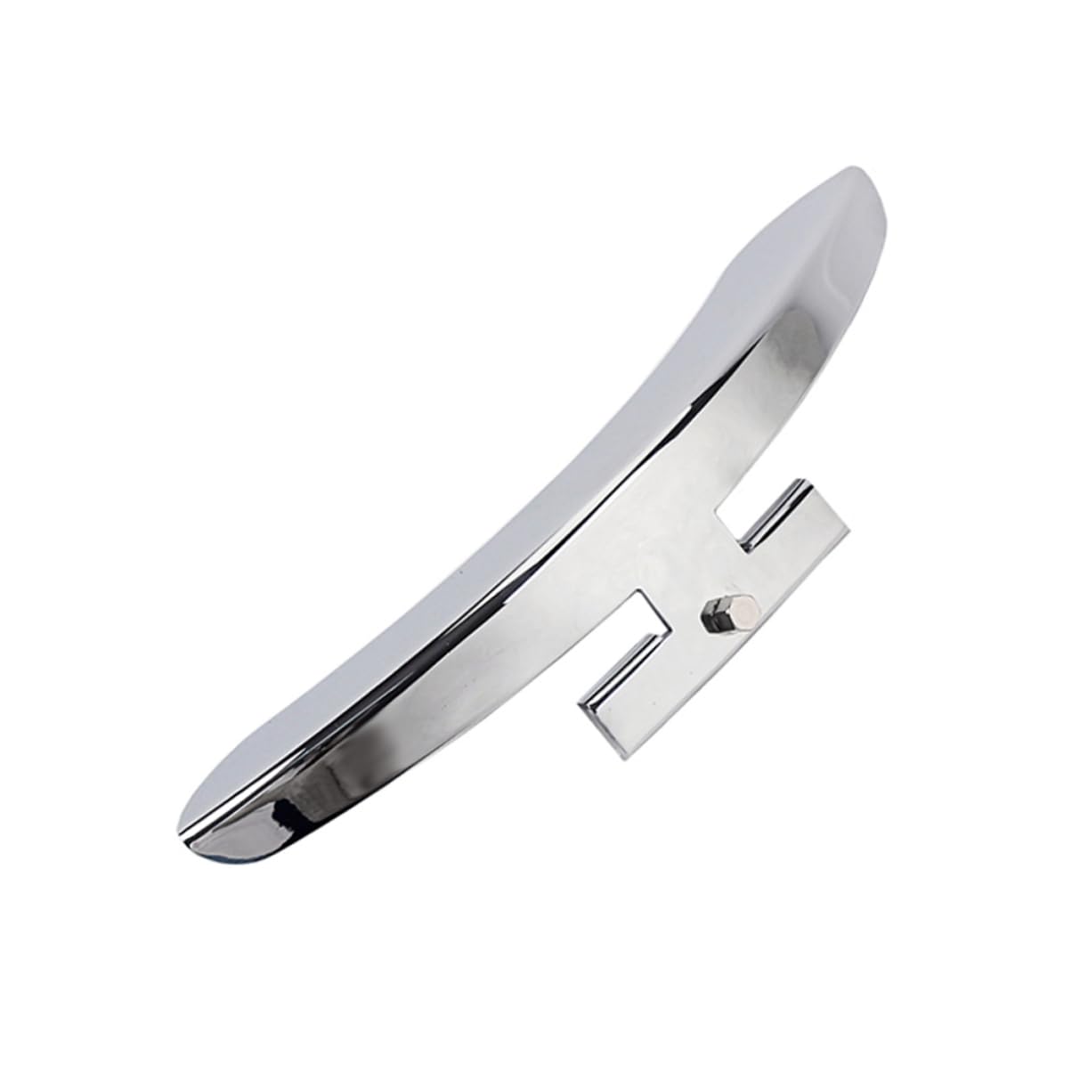 BESPORTBLE Zinc Alloy Banjo Protector Accessory Single Leg Armrest Replacement Part for Vintage Models Durable Chrome Finish Compatible with Two Rim Hooks