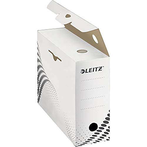 Preisvergleich Produktbild Esselte Leitz Archivbox easyboxx, 100mm, Wellpappe, weiß