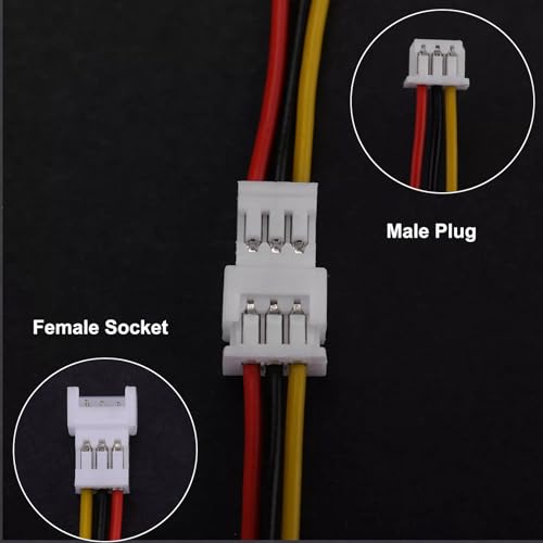 Kit de conectores JST ZH1.5MM, 140 piezas macho y hembra miniatura 3