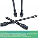 FANOWZUO Archery Compound Bow Stabilizer Quick Disconnect Mounting Adapter– Adjustable V Bar, Easy Installation, Archery Bow Stabilizer for Hunting and Target Shooting 6 inch