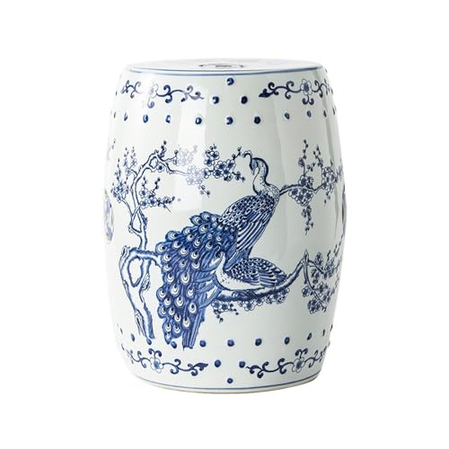 Tabourets en porcelaine brodée parfaits pour optimiser les petits espaces - 2