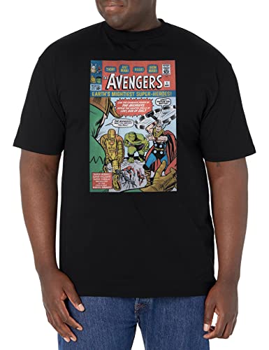 T-shirt Avengers 1 Marvel homme haut manches courtes grande taille casual