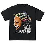 NATOLI Drakes Shirt for All The Dogs Album Merch Concert Graphic Tee Rapper Men Women Fan Tour 2024 Multicolor