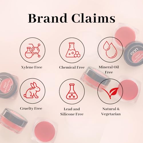 Image of Enn Beauty Pout Lip, Cheek & Eyeshadow Tint with SPF 10 with The Goodness of Jojoba & Avocado Oil, Natural Blush for Women, Long Lasting, Sls & Paraben Free - Retro Red, 5gm