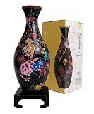 Pintoo 3D Puzzle Vase with 160 Curved Plastic Pieces House Warming Gift for Flower Arrangements and Home Decoration [S1031] (Classic, Elegant Floral Print)