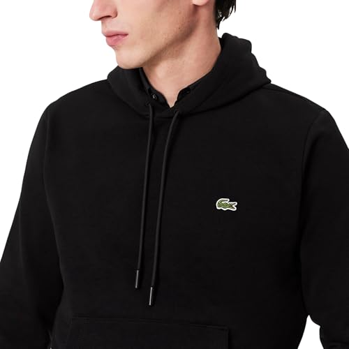 Lacoste Men's Long Sleeve Solid Pop Over Sweater2