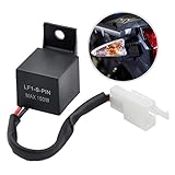 ➤Einfach zu Installieren: Der Blinker hat eine Befestigungsbohrung, die an jedem geeigneten Teil des Rahmens angebracht werden kann.