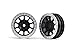 Traxxas Wheels 2.2 Inch Satin Chrome Beadlock Front 2481