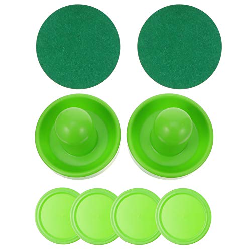 TOYANDONA 1set Air Hockey Pucks Replacement Kit and Felt Accessories for Tables Material for