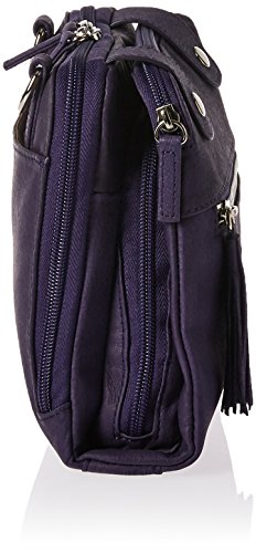 GTM Gun Tote'n Mamas Cross Body Organizer, Purple, Medium