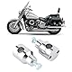 Montage Riser Klemme, 25mm / 1 Zoll Motorrad Lenker Riser Klemme, Motorrad Lenkerklemme mit Schraube, Universal Lenkererhöhungsklemme Motorrad Teile Passend Lenkererhöhung für ATV Motorradteile