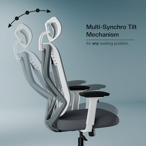 Green Soul Zodiac Pro|Office Chair with Seat Slider|Flybird Ergonomic Design|4D Adjustable Armrest|Multi Synchro Tilt Mechanism|Adjustable Lumbar... - Image 6
