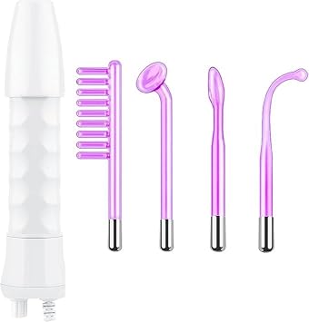 Handheld High Frequency Facial Wand 4 in 1, Face Care Facial Wand, Portable Handheld Facial Frequency Machine Color Palette