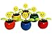 Produktbild HAAC 4er Set Solar Wackelblume Blume Sonne