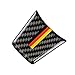 FGA Autocollant de Voiture Volant en Fibre de Carbone de Voiture Allemagne Couleur Autocollant décoratif Compatible avec BMW Z4 2009-2015, Intérieur de Voiture de Style en Fibre de Carbone