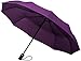 Crown Coast Eggplant Purple 10-Rib Umbrella