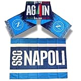 Mostra la tua passione per il Napoli con questa sciarpa da stadio con bandiera, perfetta per sostenere la squadra durante le partite o per celebrare lo storico scudetto. Un gadget immancabile per tutti i tifosi napoletani.