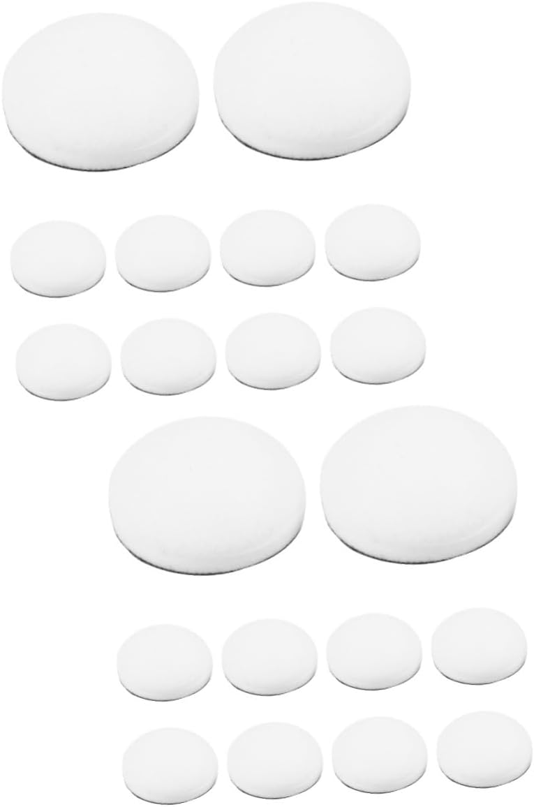 jojofuny 40pcs Distress Ink Replacement Sponge Pads for Blending Brushes Domed for Card Making and Crafting Reusable and Art Supplies