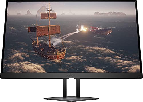 HP – Gaming OMEN 27i Monitor 27” QHD, Refresh Rate 165 Hz, Tempo risposta 1 ms Ovedrive, Tecnologia NVIDIA G-SYNC, Micro-Edge, Antiriflesso, Comandi su Schermo, DisplayPort, HDMI, Nero