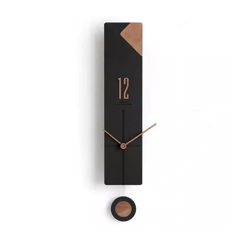 Horloge murale de luxe moderne en mode scandinave pour un salon chic