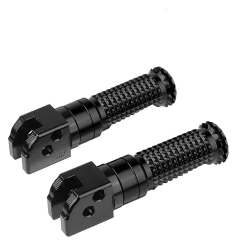 Motorradpedal Fußrasten Für Ducati Für Scrambler 803 800 Klassische Cafe Racer Vollgas 2015-2024 Motorrad Vorne Hinten Fußrasten(1 Pair Black)