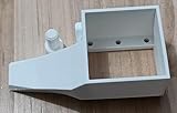Fan Shroud Kit for Tesla V100, P40, P100, K20, K40, K80, M10, M40, M60 Video Cards – 3D Printed Fan Mount Adapter with Stainless Steel Hardware (White)