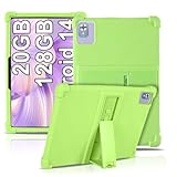 Case for FEZAWIO F11 Android Tablet,NOUKAJU Tablet Protection Case,Adjustable Bracket,Soft Silicone,Silicone Protection Cover for FEZAWIO F11 10.1inch(Green)