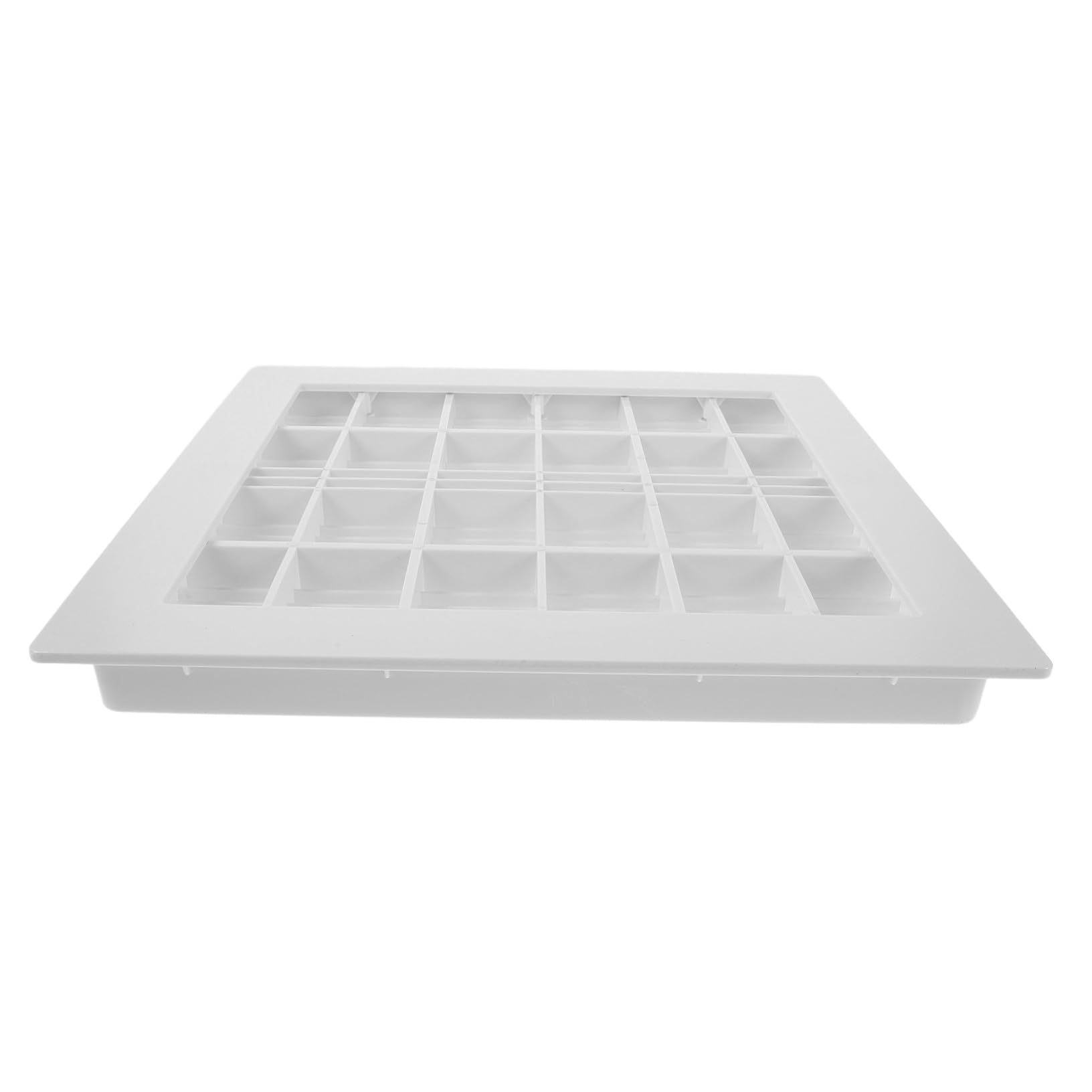 VANZACK 30x30 Tapa Abs Cuadrada para Piscina Principal Desagüe de Cm Blanco